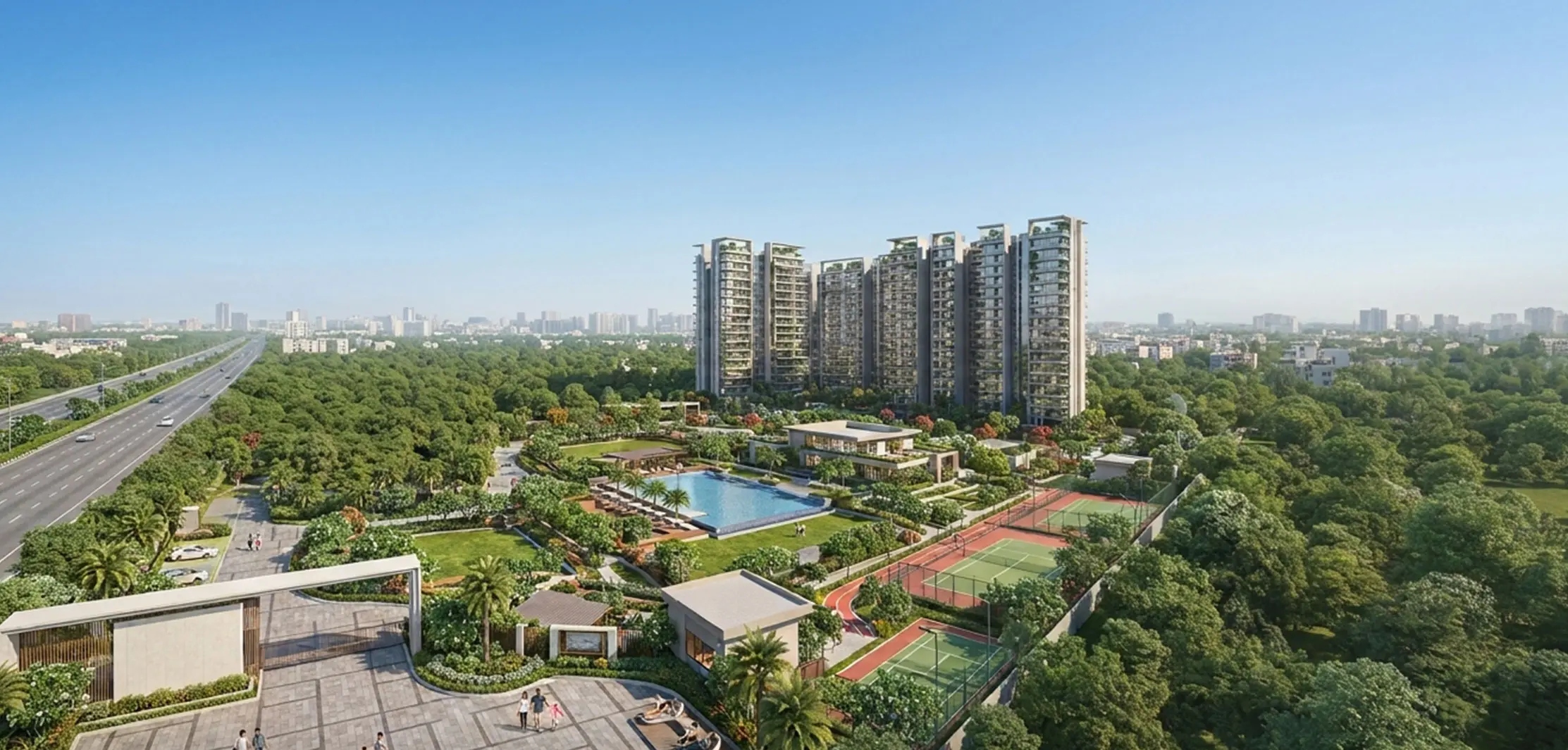 Residential Apartments in Yamuna Expressway